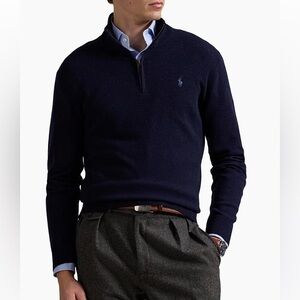Men’s Polo Ralph Lauren Quarter-Zip Sweater Size M
